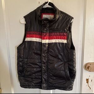 Men’s Aeropostale Black and Red Men's Vest size medium